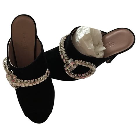 mules gucci vestiaire collective|Gucci mules & clogs for Women .